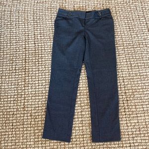 Buy any 4 items for $5 each The Limited cropped dress pants size 2. Navy print